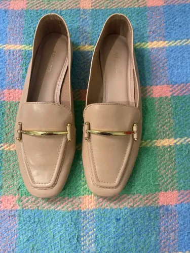 Mocassim Arezzo Nude