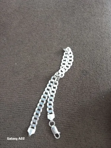 Pulseira de prata 925 preço negociável 