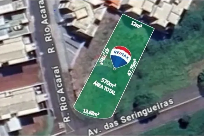 Terreno à Venda - Residencial Amazonas , Franca-SP - 570m²
