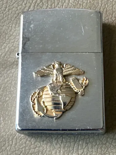 Zippo original corpo fuzileiro naval USA único colecionável 