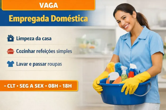 Vaga para Doméstica em Palhoça