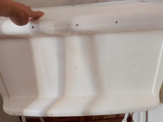 Banheira com suporte 