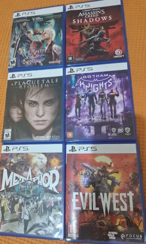 Lote(Combo) de Jogos para PS5