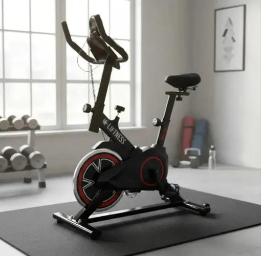Bicicleta ergométrica nova na caixa