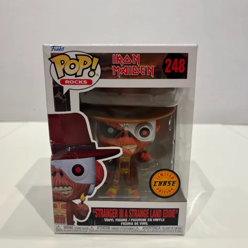 Iron Maiden Funko Stranger Land 248 (2021) Caixa Danificada
