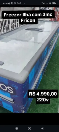 Freezer ilha