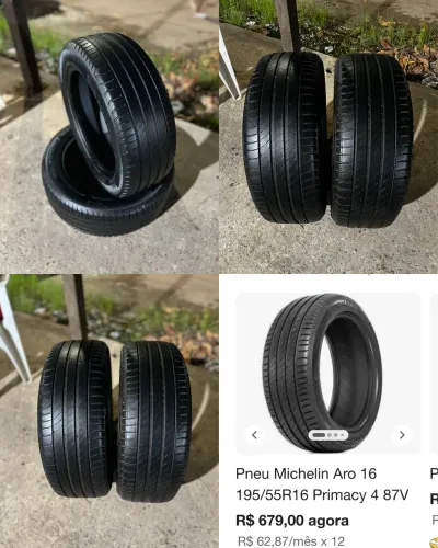 PNEUS ARO 16 MICHELIN