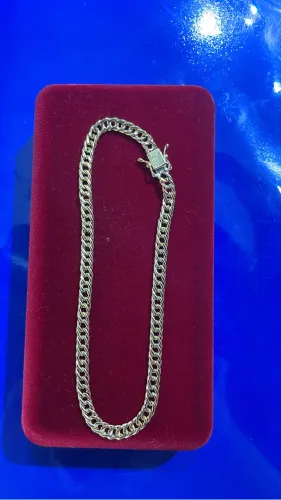 Pulseira de ouro 18k masculina 