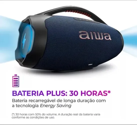 Caixa de Som Boombox Plus | Aiwa | Lacrada 
