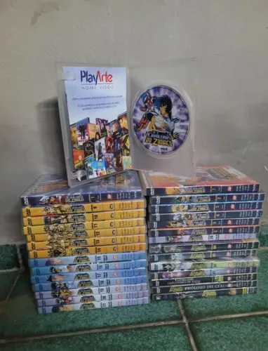 Cavaleiros do zodíaco, coleção Playarte DVDs Originais