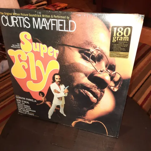 Disco de Vinil LP Curtis Mayfield Super Fly 180g Importado