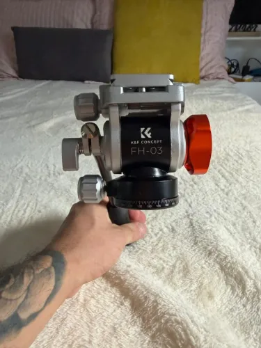 Cabeça Fluida Hidráulica K&F Concept FH-03 ? R$ 250