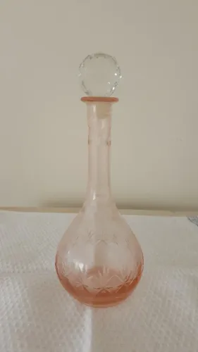 Licoreira de cristal lapidado