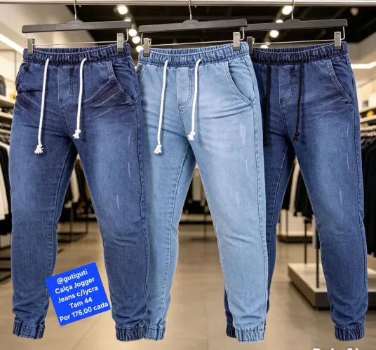 Calça Jogger tam 44 Por