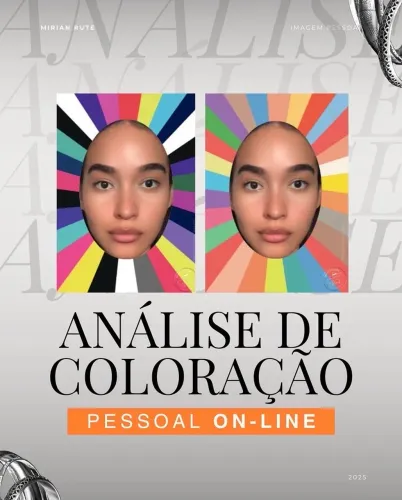 Análise de coloração pessoal Digital