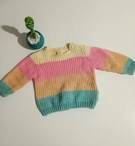 Blusa Lã Renner 6-9 meses