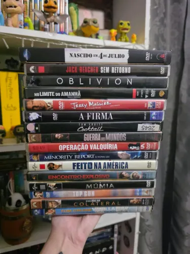 Lote DVD Filmes do Tom Cruise Original - 16 dvds