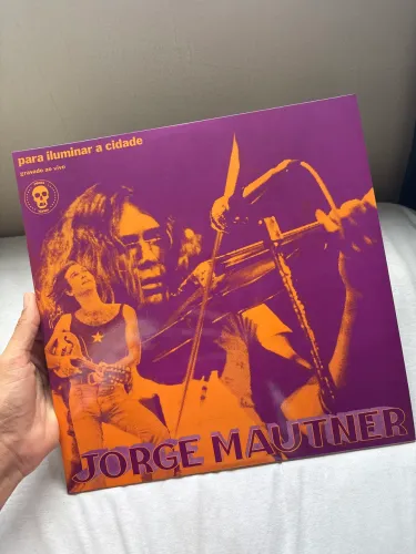 LP Vinil Jorge Mautner - Pra Iluminar A Cidade Gravado Ao Vivo