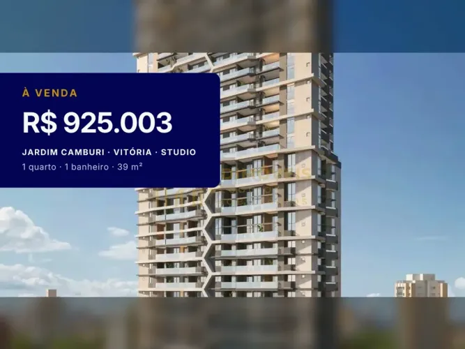 Studio Charmoso em Jardim Camburi: Perfeito para Investir ou Morar!
