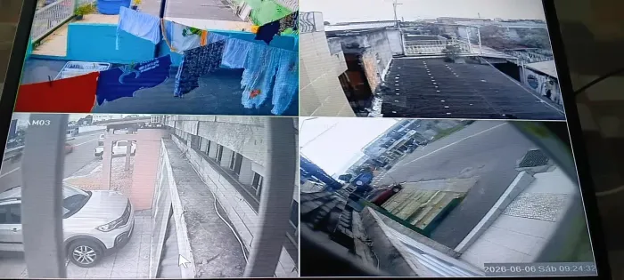 DVR INTELBRÁS + 4 CÂMERAS
