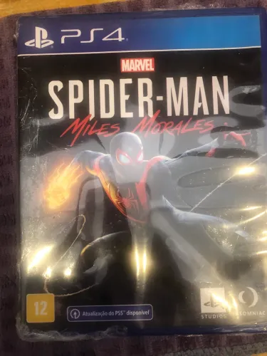 Jogo homem aranha milles Moraes Ps4 e Ps5