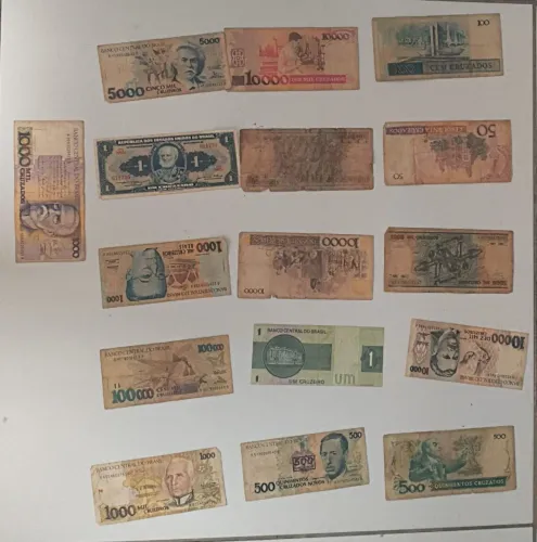 Cédulas antigas 