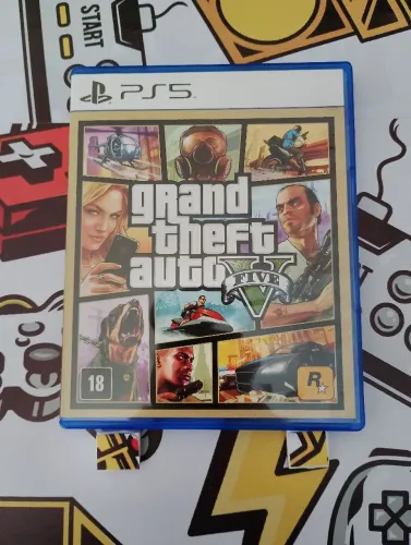 GTA V PS5 novo faço Olx pay