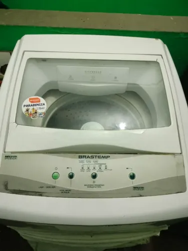Lavadora Brastemp 12kgs bom estado (com defeito na placa, MOTOR ESTÁ BOM)