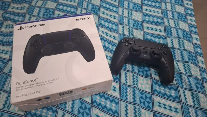Controle PS5 Dualsense Midnight Black Preto Sem Fio Sony Original