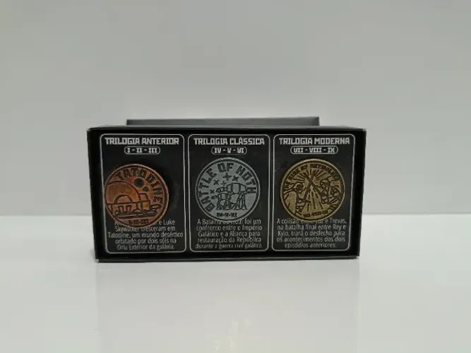 Kit com 3 Pins Star Wars (Piticas)