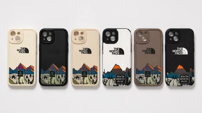 Kit 6 Capinhas Premium iPhone 14 - The North Face (Lisas e Puffer)