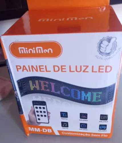2 / Olho de led Semi novo cuida .