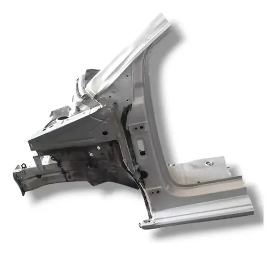 Caixa De Roda Lado Esquerdo Vw  Up 2015 2020 Recorte Detalhe Prateado