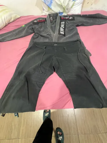 Kimono Keiko Preto  A4 