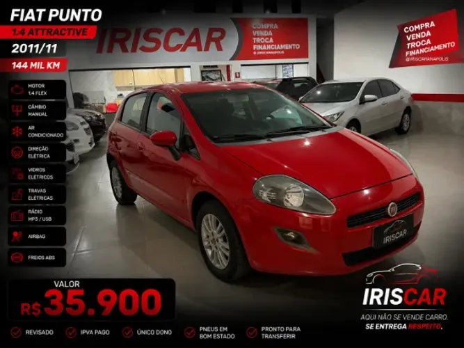 Fiat Punto Attractive 1.4 Fire Flex 8V 5P 2011