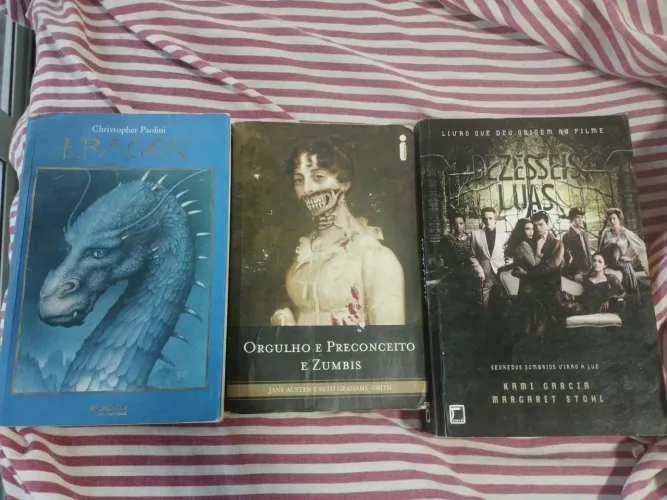 KIT FANTASIA E SUSPENSE | ERAGON + DEZESSEIS LUAS + ORGULHO E PRECONCEITO E ZUMBIS