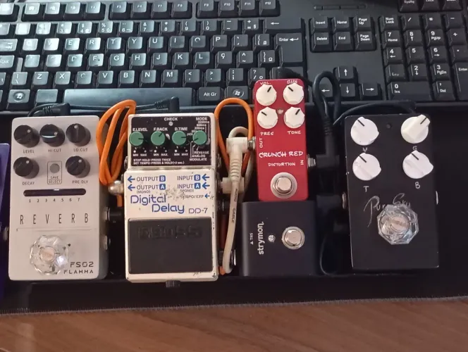 Pedal Crunch Red Mosky Distorcion