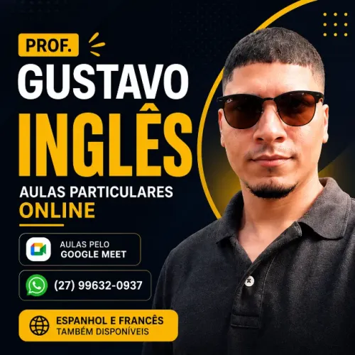 Aula de Inglês Online | Teacher Gustavo