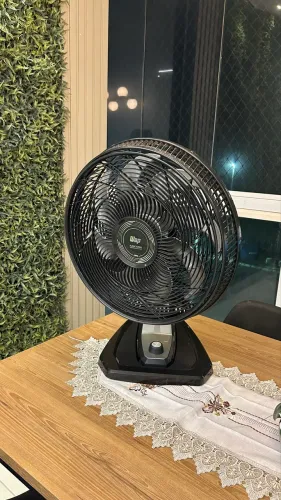 Ventilador Turbo com 8 Pás Potente e Silencioso