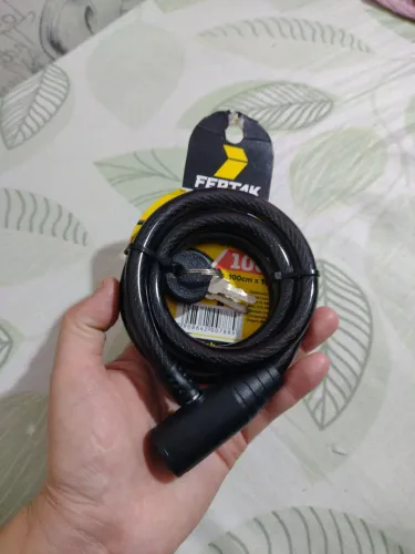 Cadeado para bicicleta novo na embalagem entrego