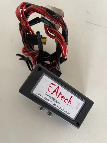 Conversor RCA2 Canais com Potenciômetro Bass Control-EATECH