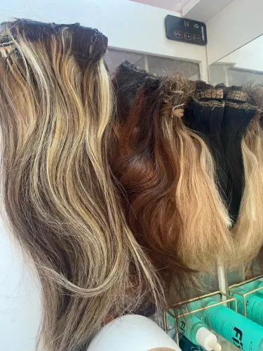 Lote de mega Hair cabelos humano