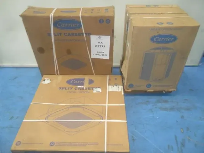 AR CONDICIONADO SPLIT CARRIER 36.000 BTUS- CASSETE-INVERTER CONECT - QUENTE/FRIO- 220V-