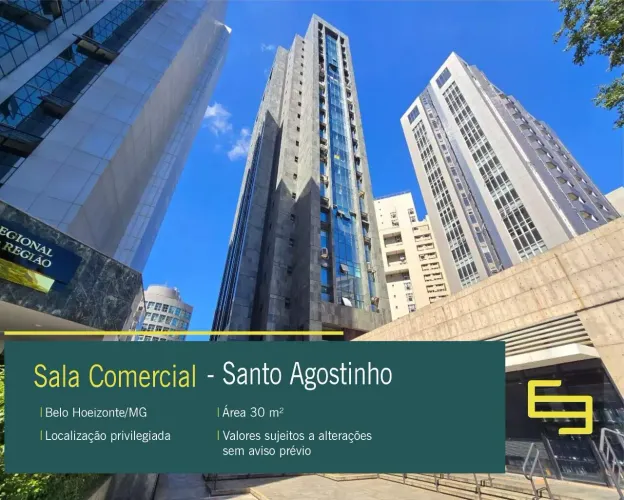 Sala comercial para alugar no Santo Agostinho