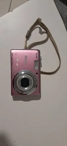 Camera antiga philco rosa