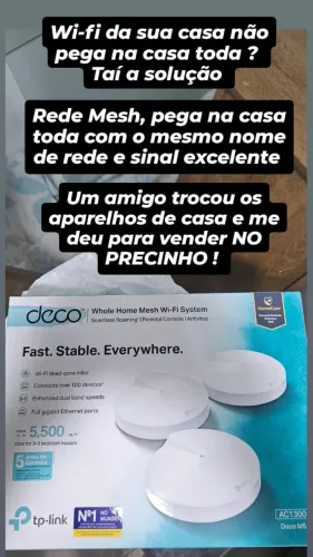 Kit roteador rede mesh