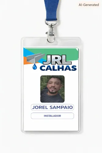 cracha indentificaçao credencial e tag