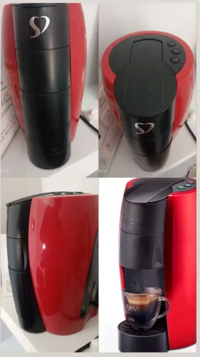 Cafeteira 3 corações