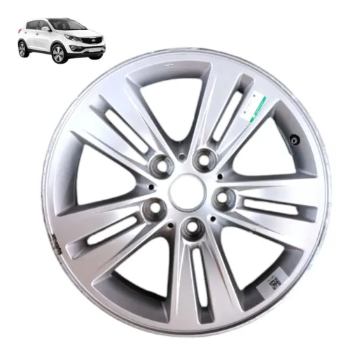 Roda Avulsa Aro 16 Kia Sportage 5x114 Para Reformar  Prata