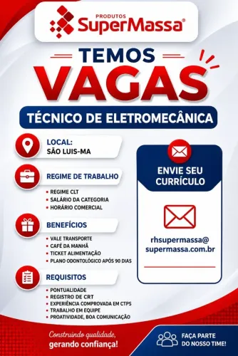 VAGA ELETROMECÂNICA 